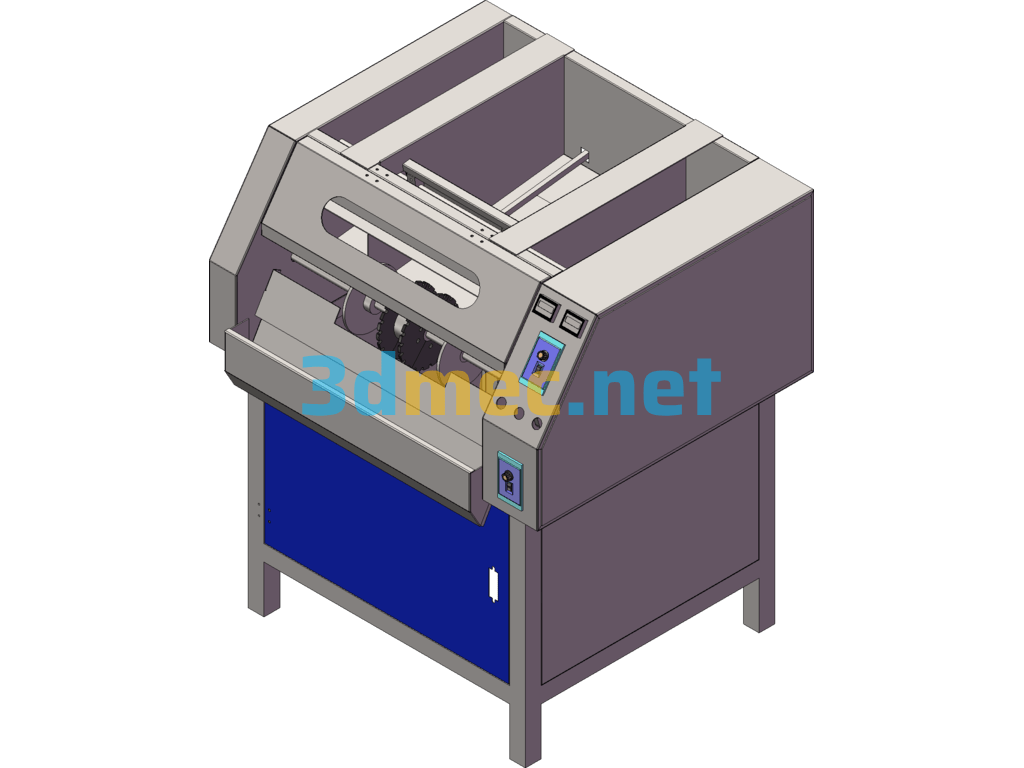 Rotary Bar Counting Machine 3D Model + Video Instructions - 3D Model SolidWorks Free Download