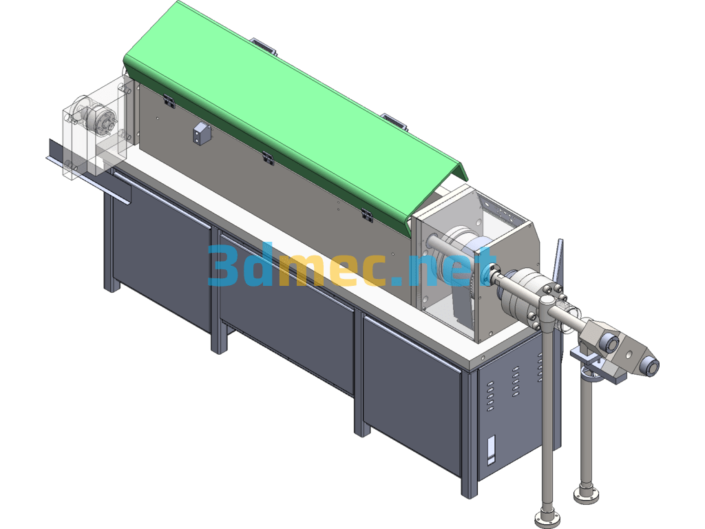 Stress Relaxation Test Machine Based On Microcomputer Control - 3D Model SolidWorks Free Download