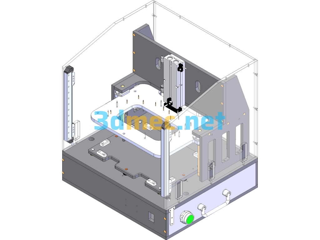 Continuity Test Fixture Model - 3D Model SolidWorks Free Download