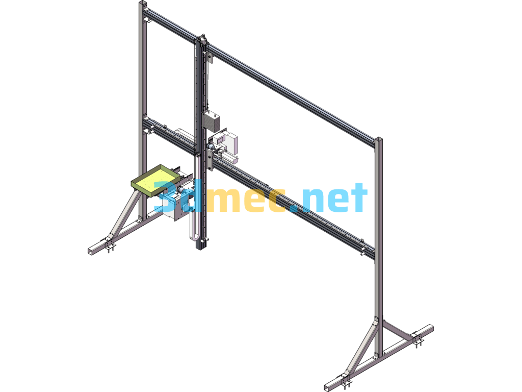 Small Stacker - 3D Model SolidWorks Free Download