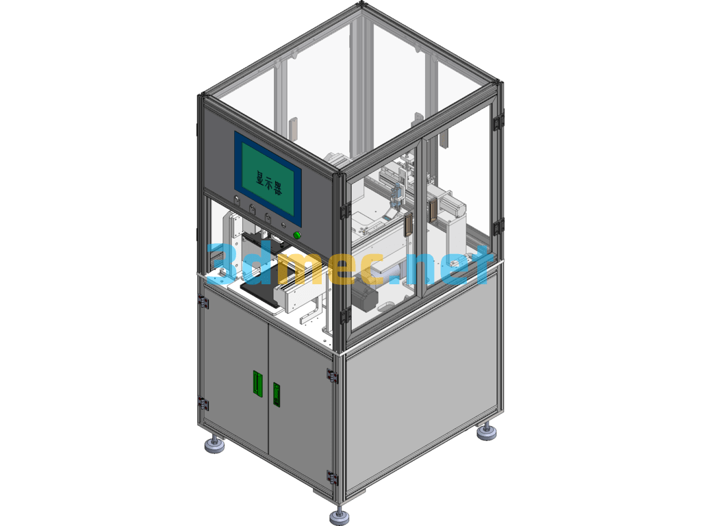 Automatic Dispensing Machine - 3D Model SolidWorks Free Download