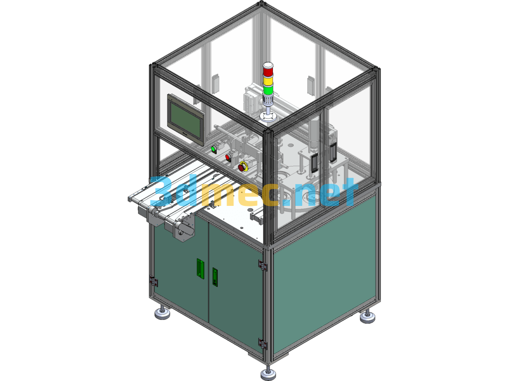 Speaker Dispensing Assembly Machine - 3D Model SolidWorks Free Download