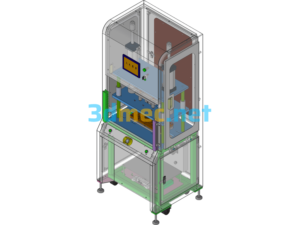 Automatic Keycap Installation Machine - 3D Model SolidWorks Free Download