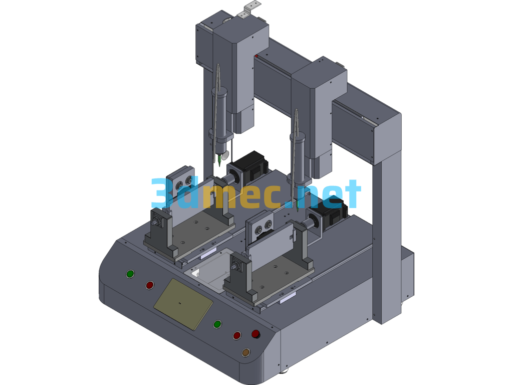 Dispensing Adapter Equipment - 3D Model SolidWorks Free Download