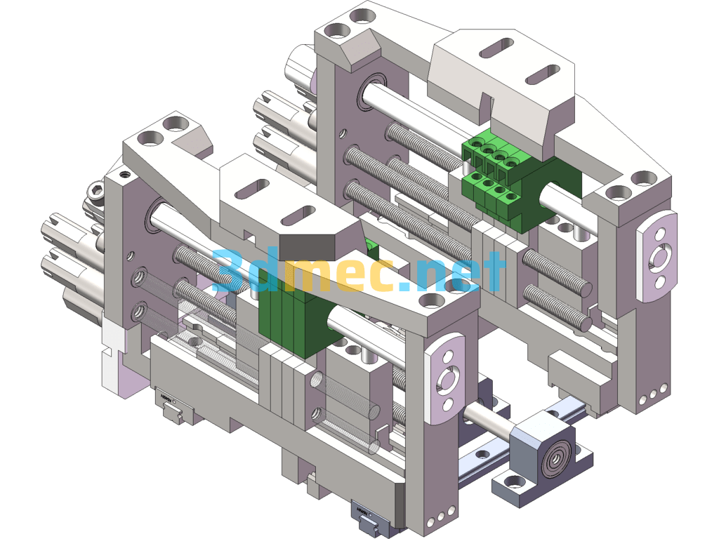 Transformer Semi-Universal Test Fixture - 3D Model SolidWorks Free Download