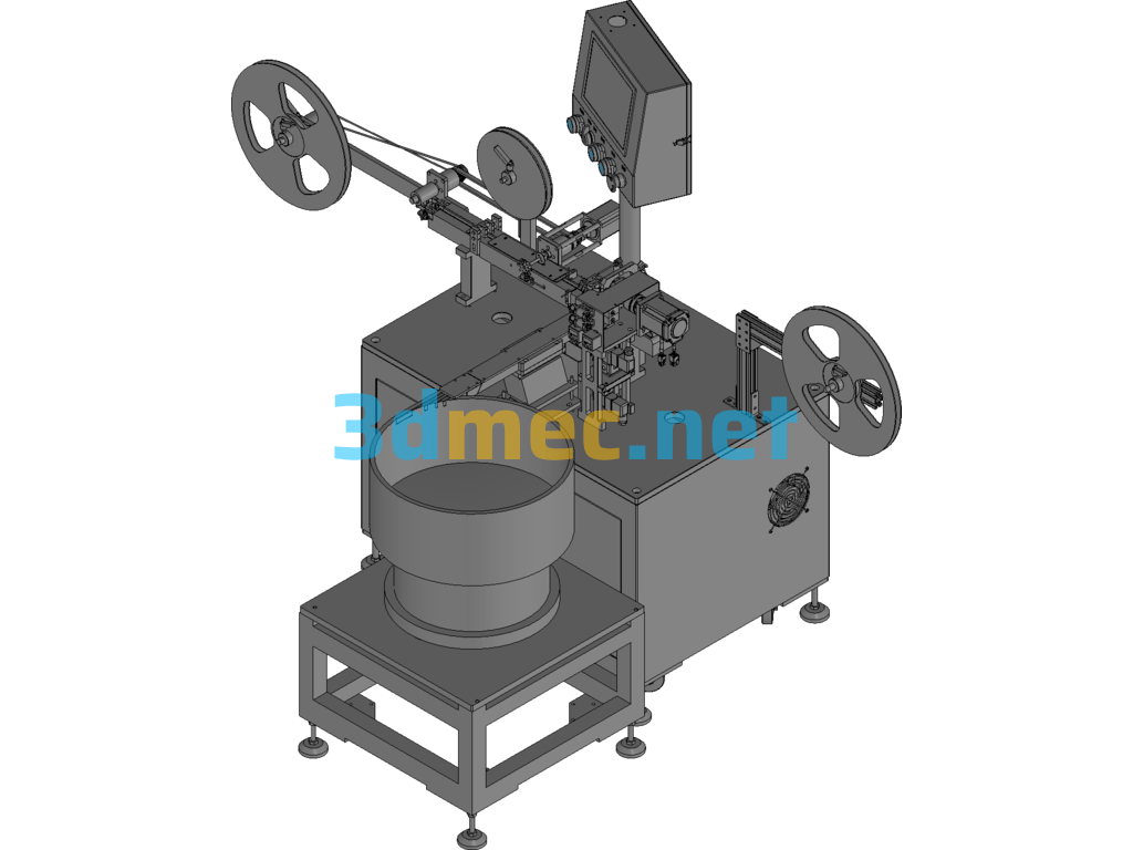 Automatic Packaging Machine - 3D Model Exported Free Download