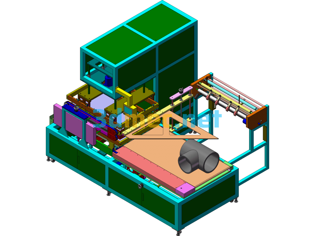 Film Heat Sealer Film Sealing Machine - 3D Model SolidWorks Free Download