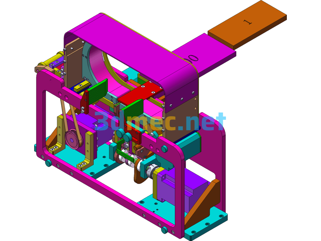 Fully Automatic Bundling Machine - 3D Model SolidWorks Free Download