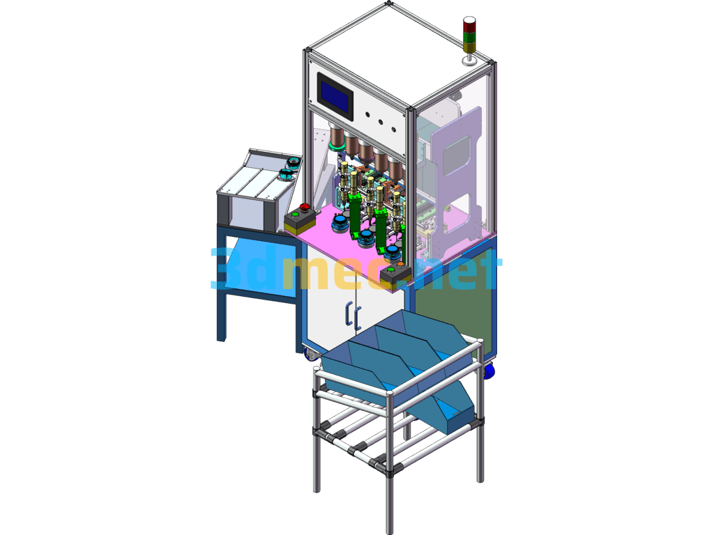 Automatic Gear Oiler - 3D Model SolidWorks Free Download