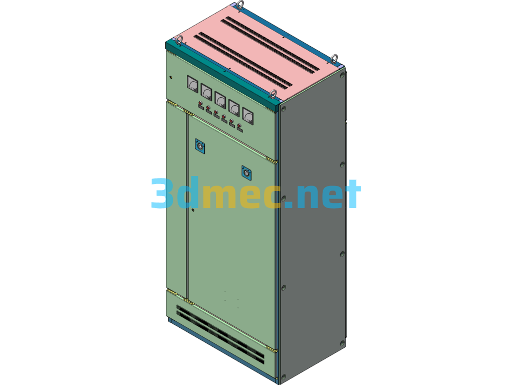 GGD Switch Cabinet - 3D Model SolidWorks Free Download