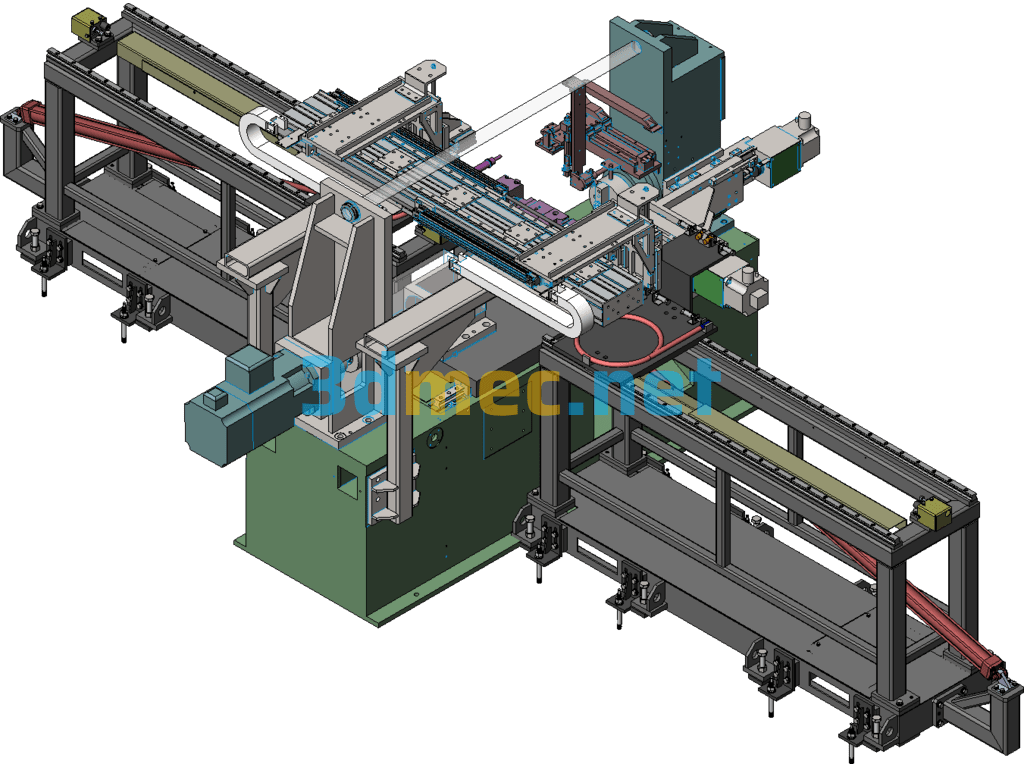 Friction Welding Feeding Device. Friction Welding Automatic Feeding Machine - 3D Model SolidWorks Free Download