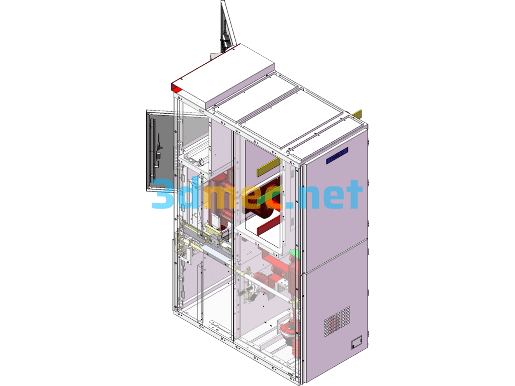 KYN28 Outlet Cabinet Model - 3D Model SolidWorks Free Download