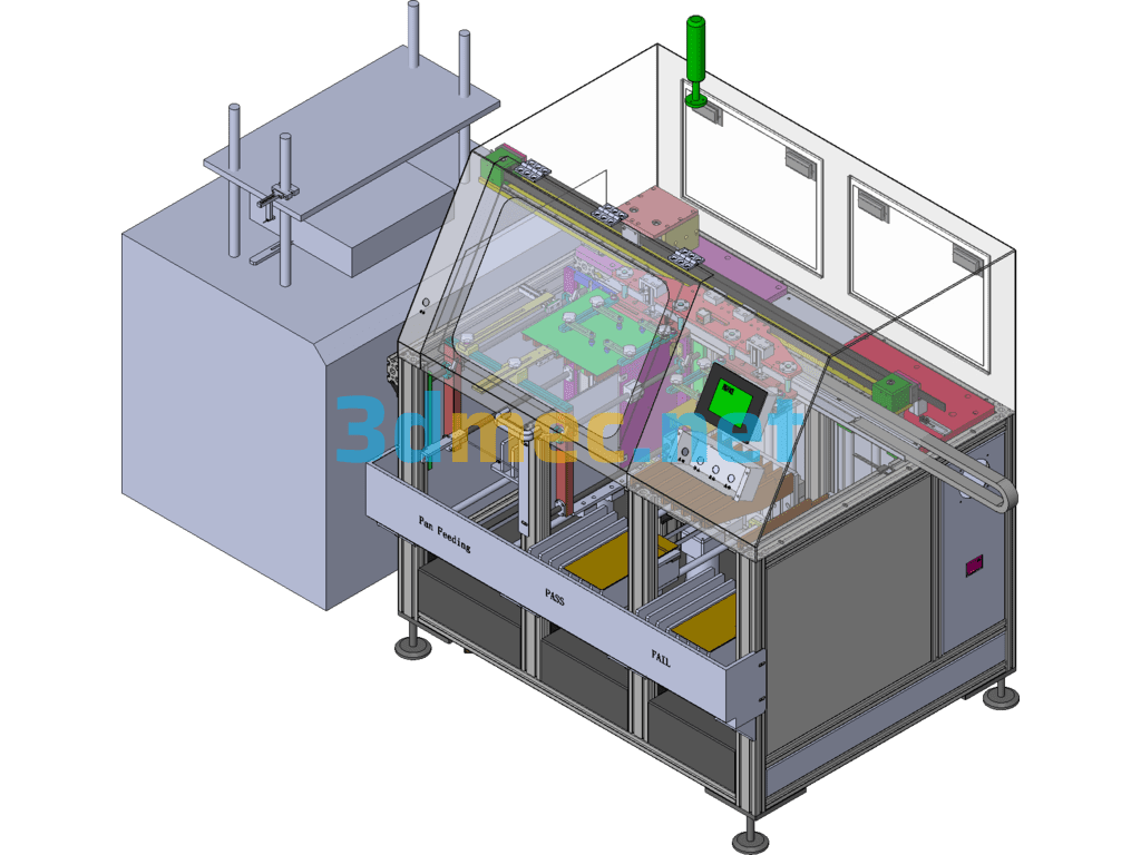 Test Feeding Robot - 3D Model SolidWorks Free Download