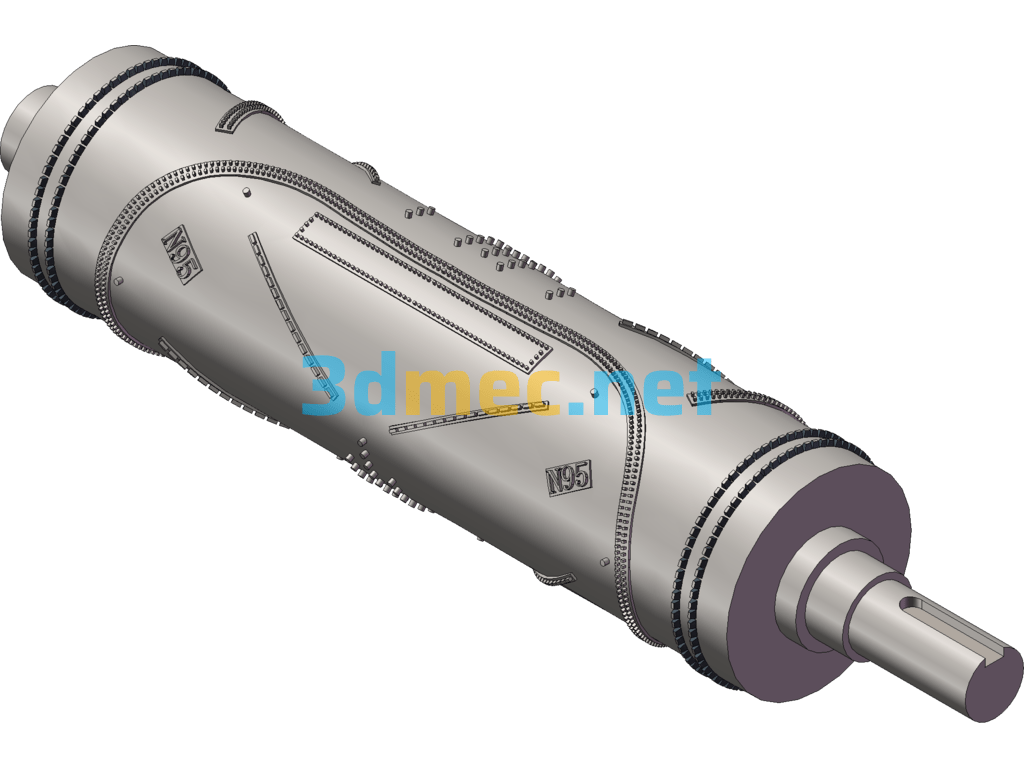 N95 Gear Hobbing SW Original File - 3D Model SolidWorks Free Download