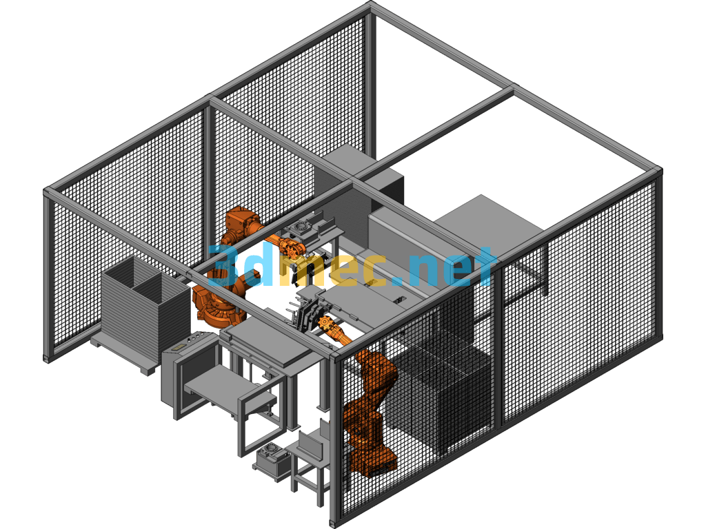 Wood Board Assembly Machine - 3D Model SolidWorks Free Download