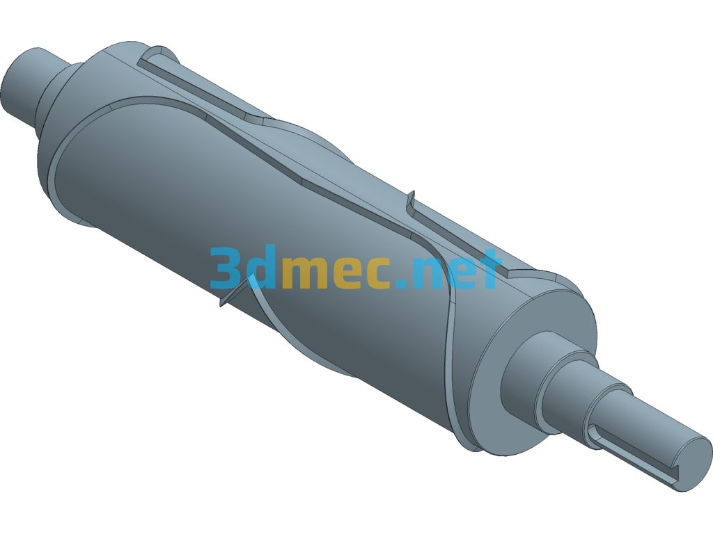 N95 Die Cutter - 3D Model Exported Free Download