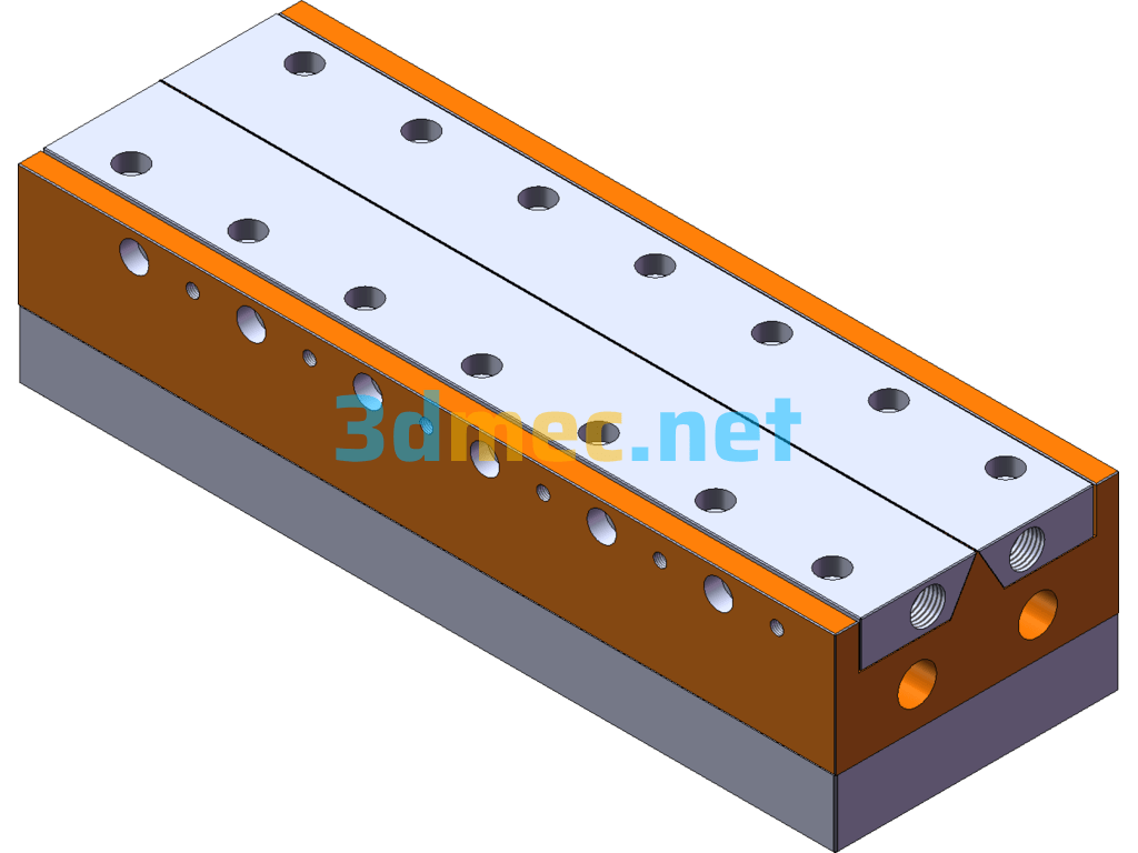 400 Spinneret - 3D Model SolidWorks Free Download