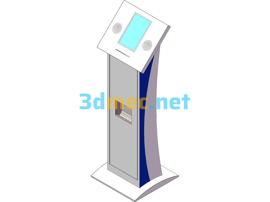 Vertical Lottery Machine - 3D Model SolidWorks Free Download