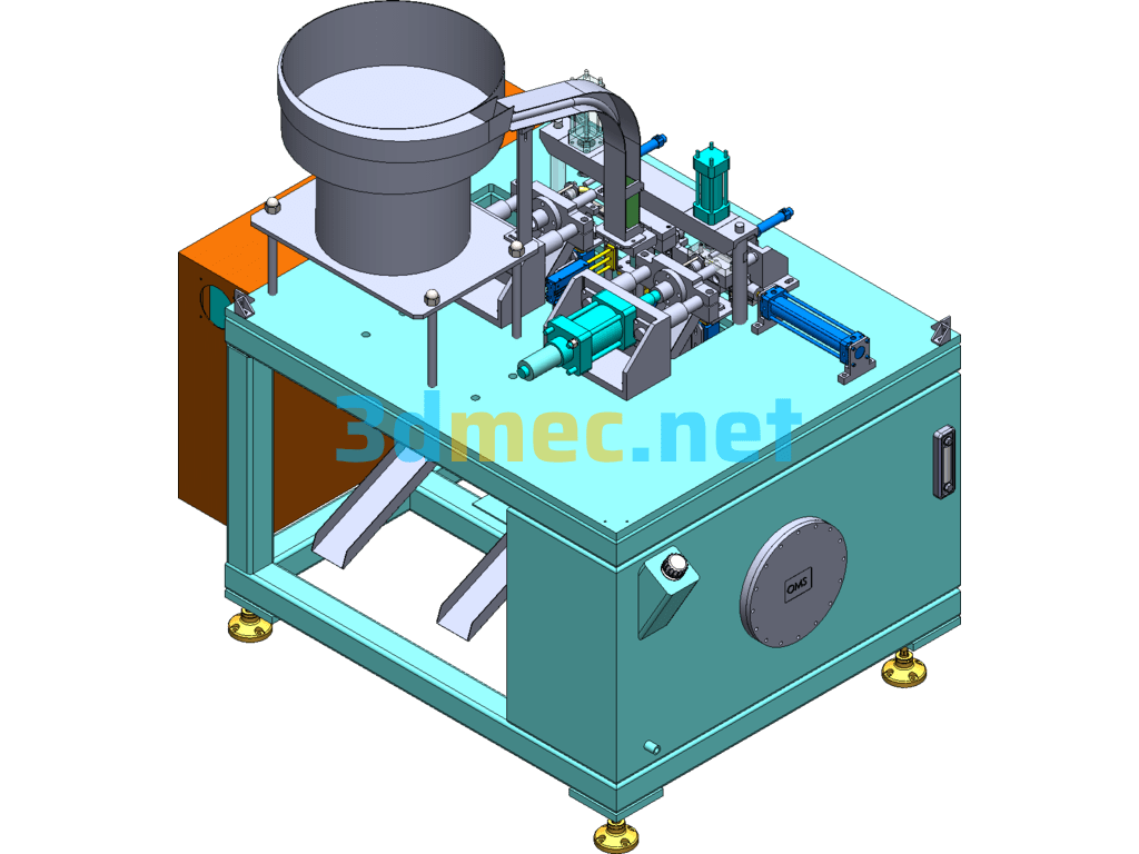 U-Tube End Machine U-Tube End Machine - 3D Model SolidWorks Free Download