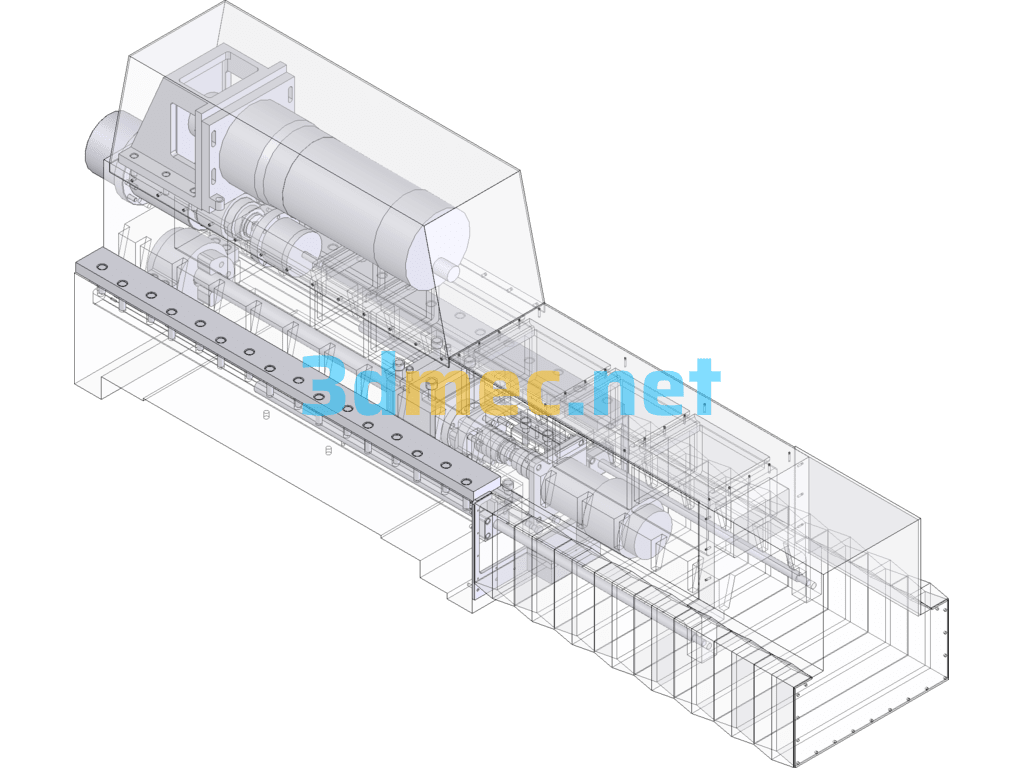 CNC Gantry Milling Machine Ram - 3D Model SolidWorks Free Download