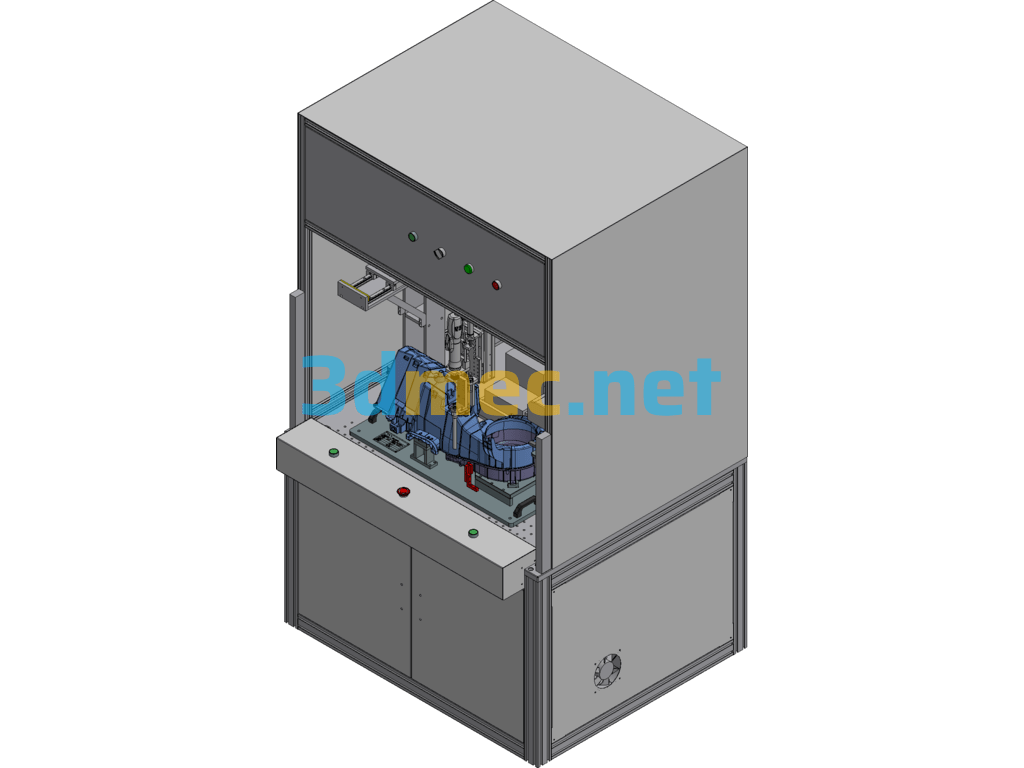 Simple Universal Automatic Screw Machine - 3D Model Exported Free Download