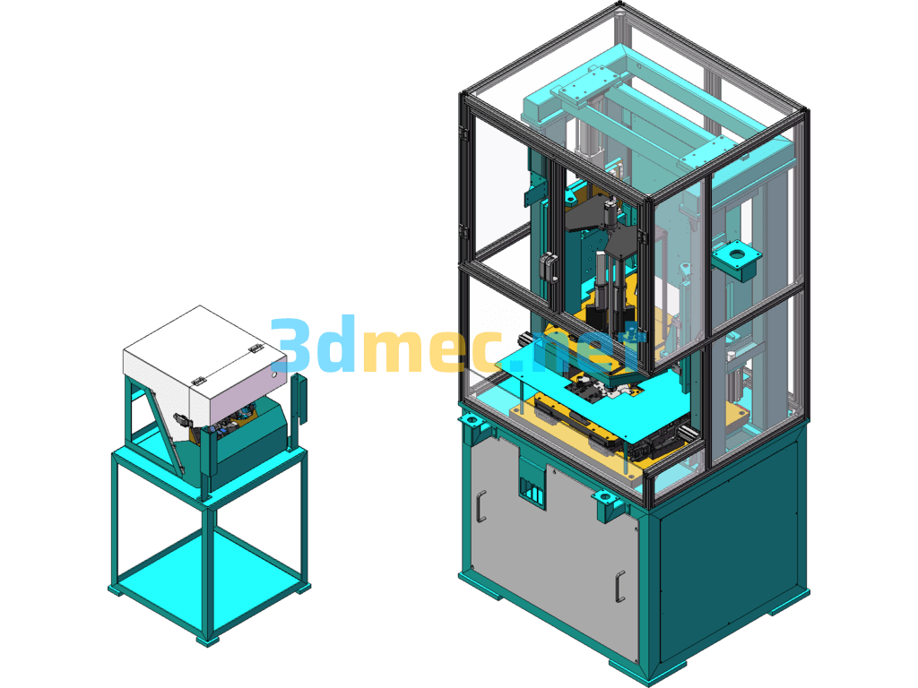 Centering Machine - 3D Model SolidWorks Free Download