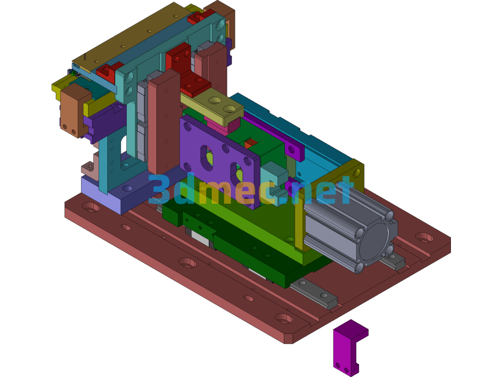 Conductive Withstand Voltage Mechanism Module - 3D Model Exported Free Download