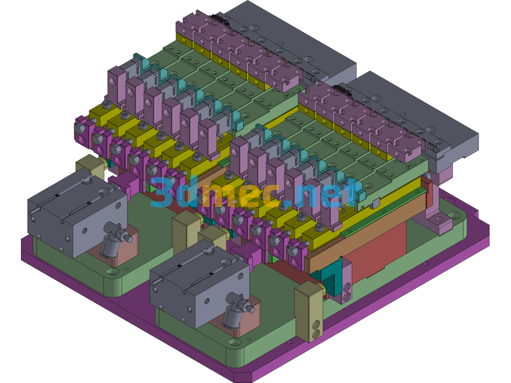 Airtight Mechanism Module - 3D Model Exported Free Download