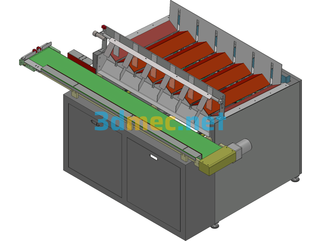 Round Parts Loader - 3D Model SolidWorks Free Download