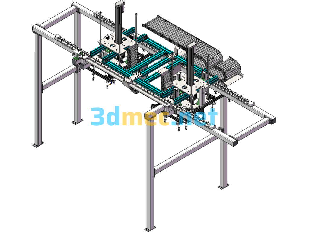 High Altitude Transplanter - 3D Model SolidWorks Free Download