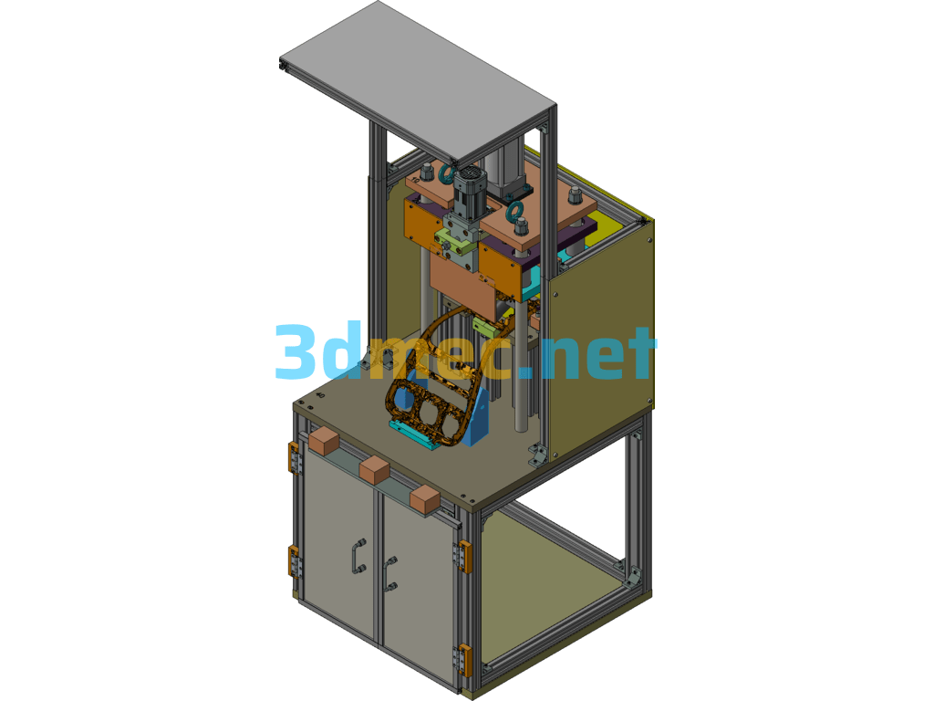 Mercedes-Benz Dashboard Skeleton Milling Equipment - 3D Model UG(NX) Free Download