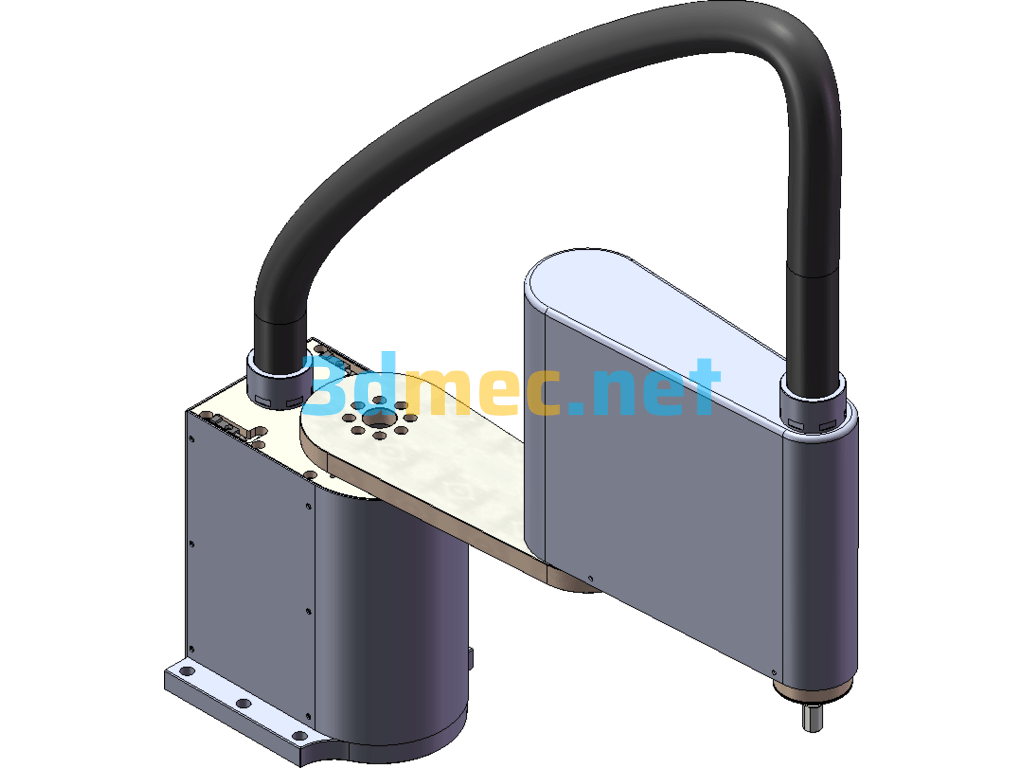 Luohe 4-Axis Robot (Can Be Processed Directly) - 3D Model SolidWorks Free Download