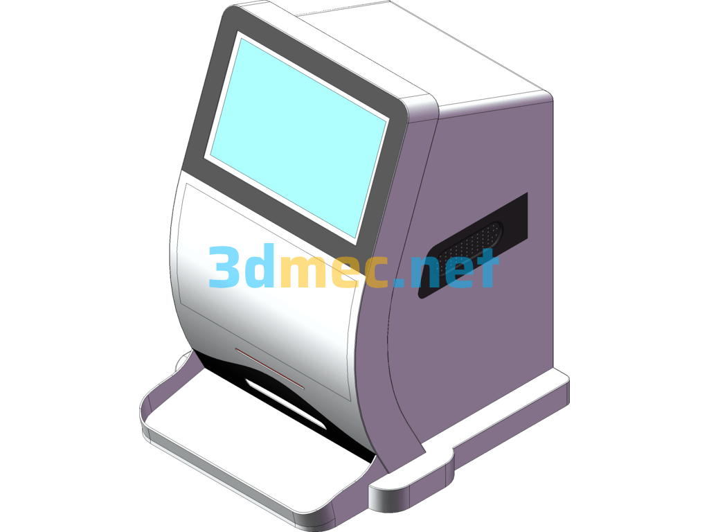 Scratch Lottery Machine - 3D Model SolidWorks Free Download