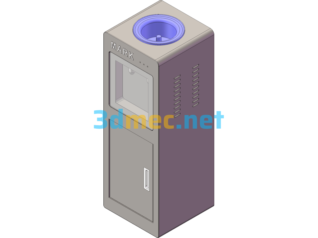 Water Dispenser - 3D Model SolidWorks Free Download