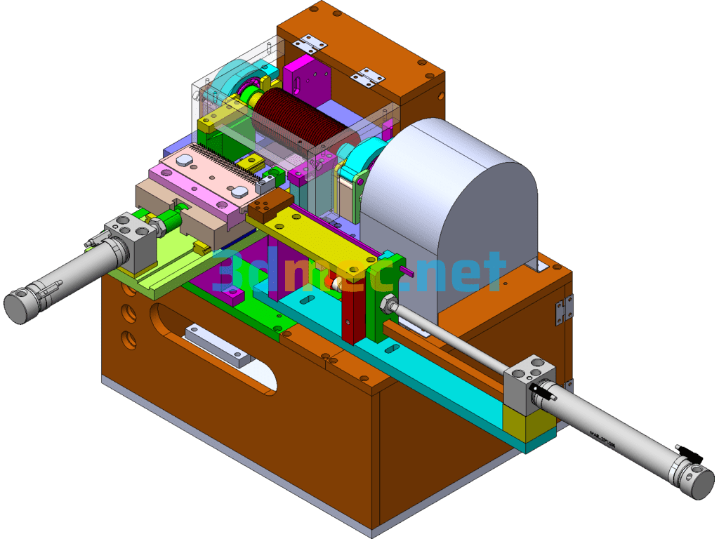 Automatic Plastic Cutting Machine - 3D Model SolidWorks Free Download