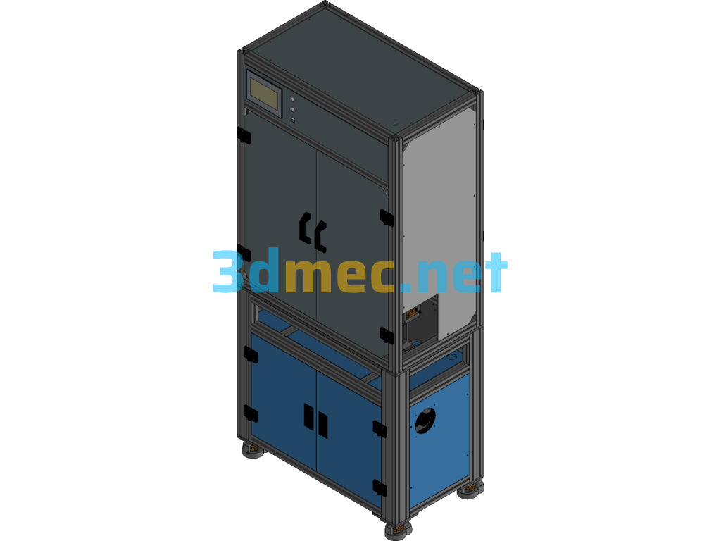 Terminal Spring Detection Machine - 3D Model UG(NX) Free Download