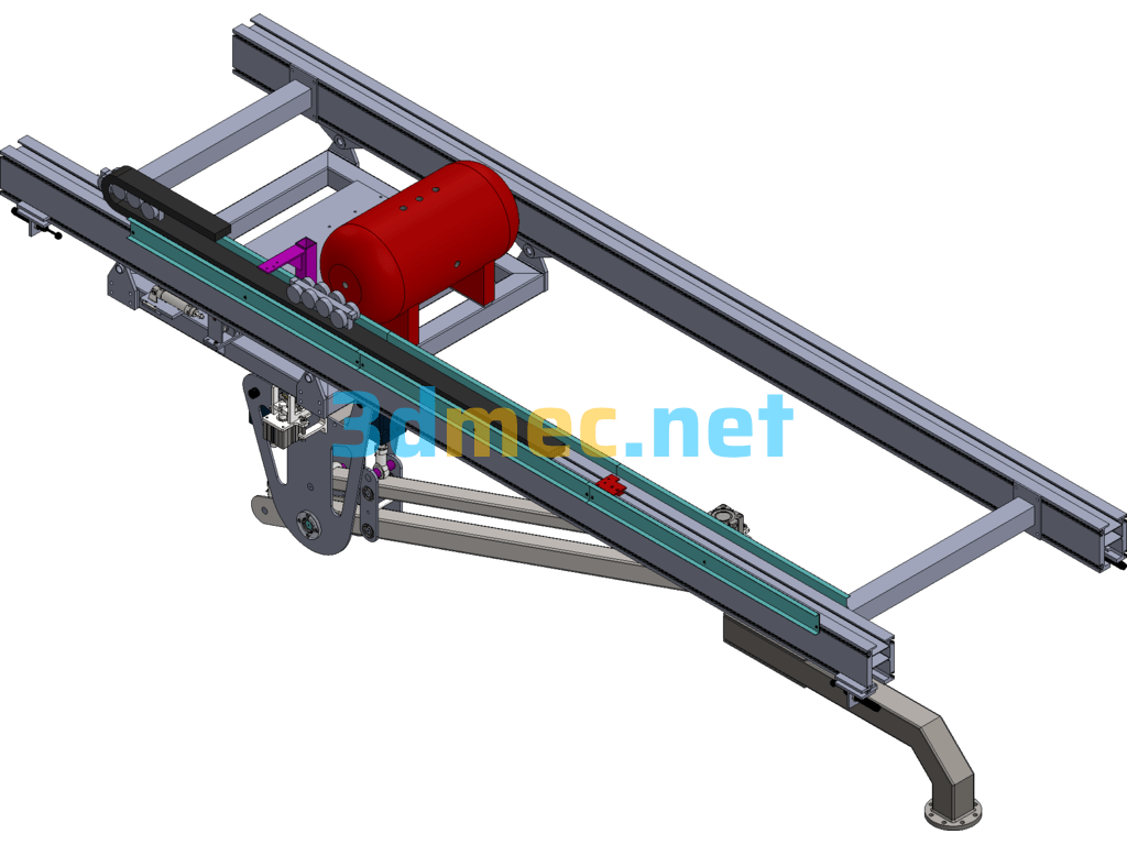 Suspended Power Manipulator - 3D Model SolidWorks Free Download