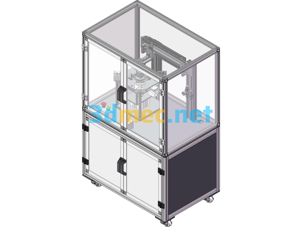 Micromotor Cover Removal And Maintenance Platform - 3D Model SolidWorks Free Download