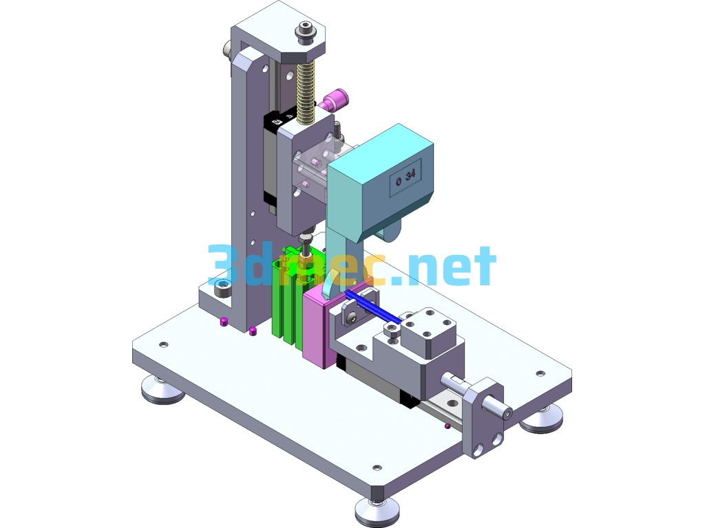 Parallelism Detection Fixture - 3D Model SolidWorks Free Download