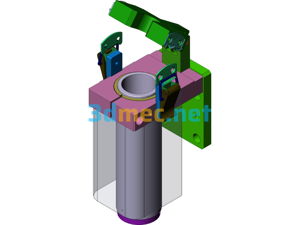 Dispensing Head Production Drawings - 3D Model SolidWorks Free Download