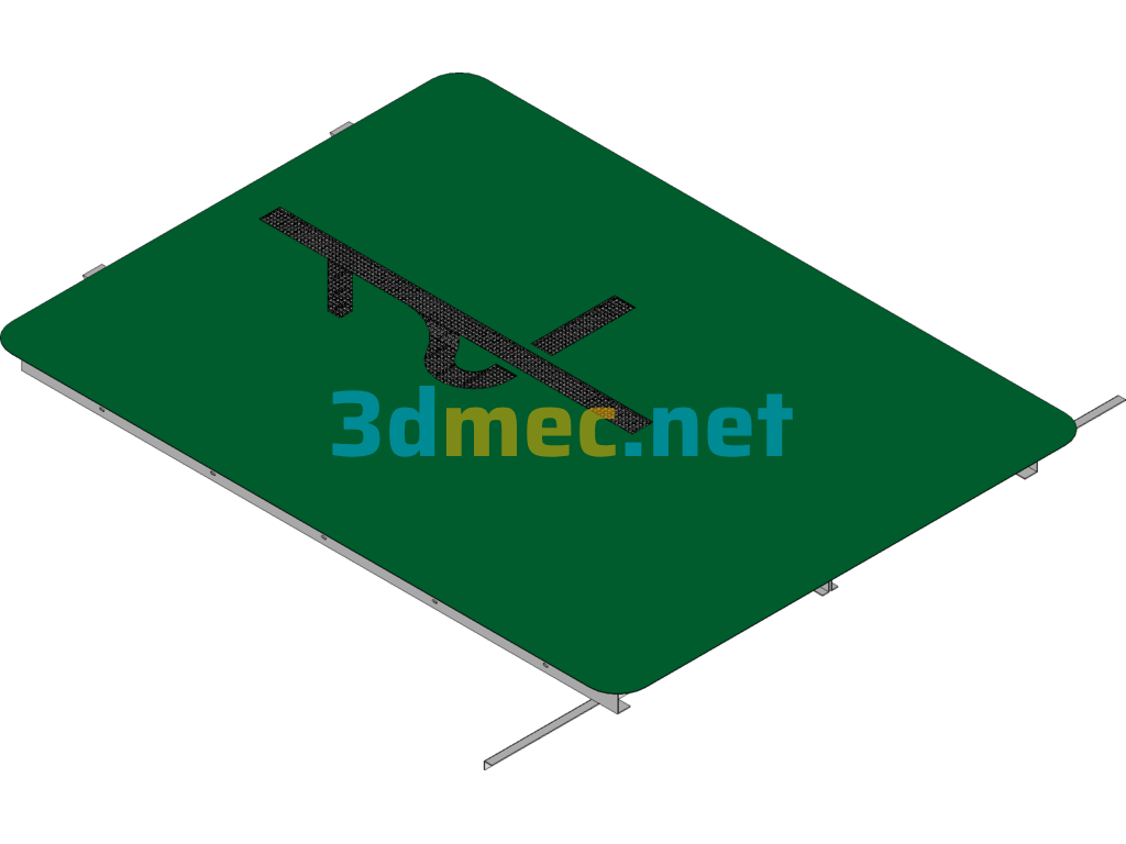 LED Traffic Guidance Screen 2 - 3D Model SolidWorks Free Download