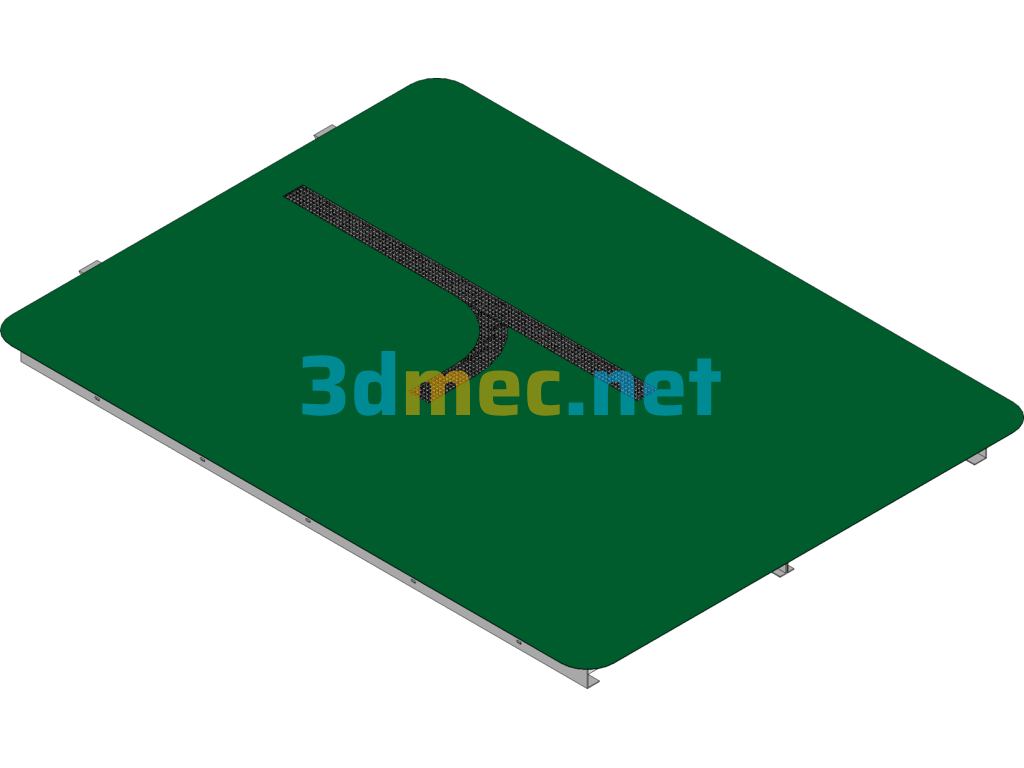 LED Traffic Guidance Screen 3 - 3D Model SolidWorks Free Download