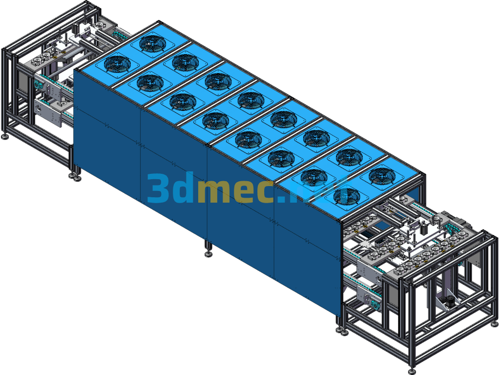 BMC Plastic Stator Cooling Line - 3D Model SolidWorks Free Download