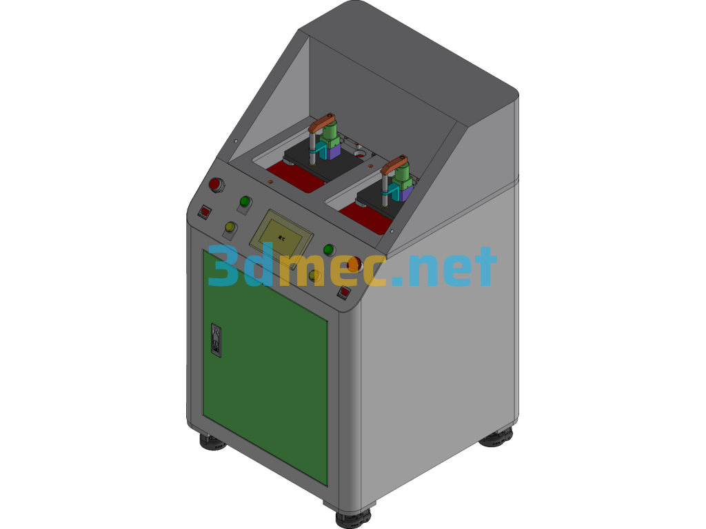 E-Cigarette Water Inspection Equipment - 3D Model Exported Free Download