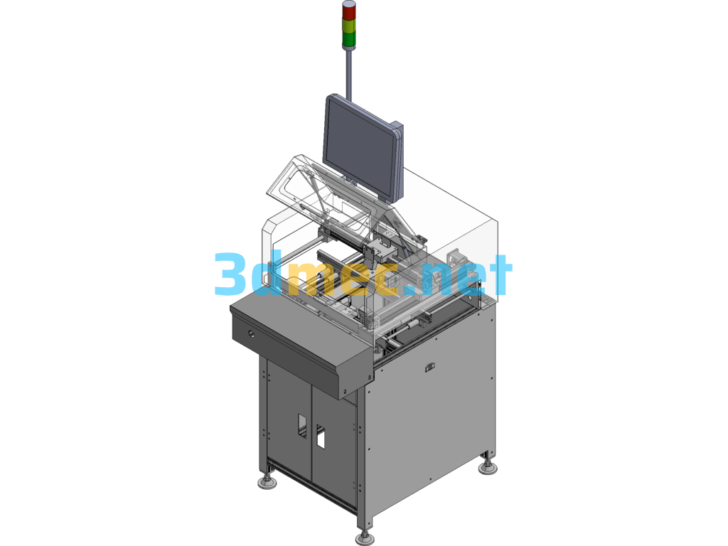 SMT Fully Automatic Docking Station - 3D Model Exported Free Download