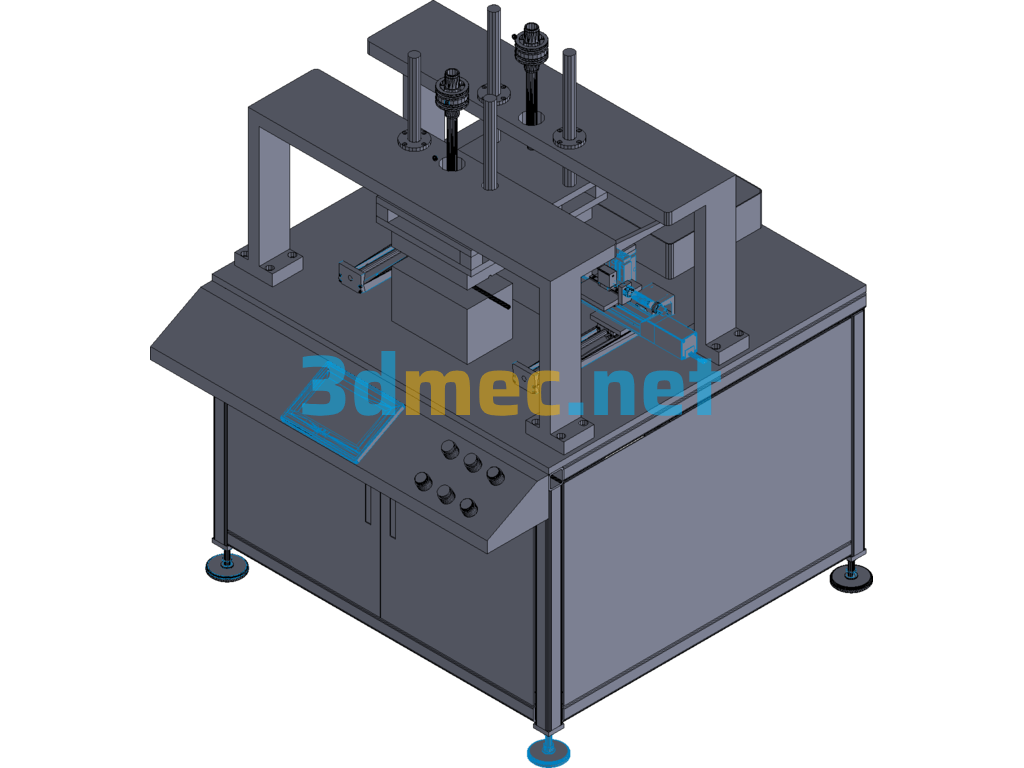 Balloon Forming Machine - 3D Model Exported Free Download