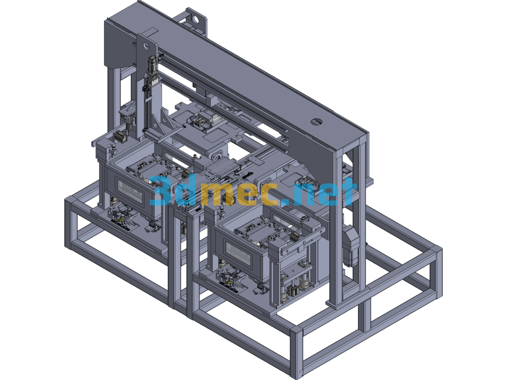 Guide Film 3D Laminating Machine - 3D Model SolidWorks Free Download