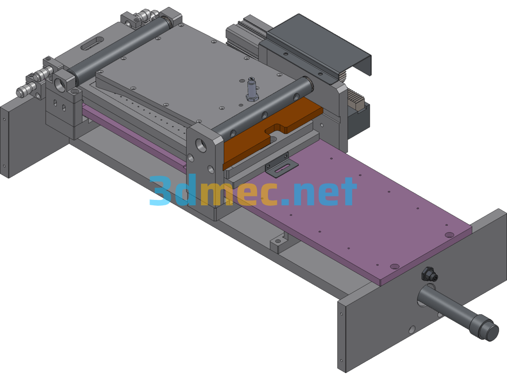 Automatic Laminating Machine 3D+ Engineering Drawing - 3D Model SolidWorks Free Download