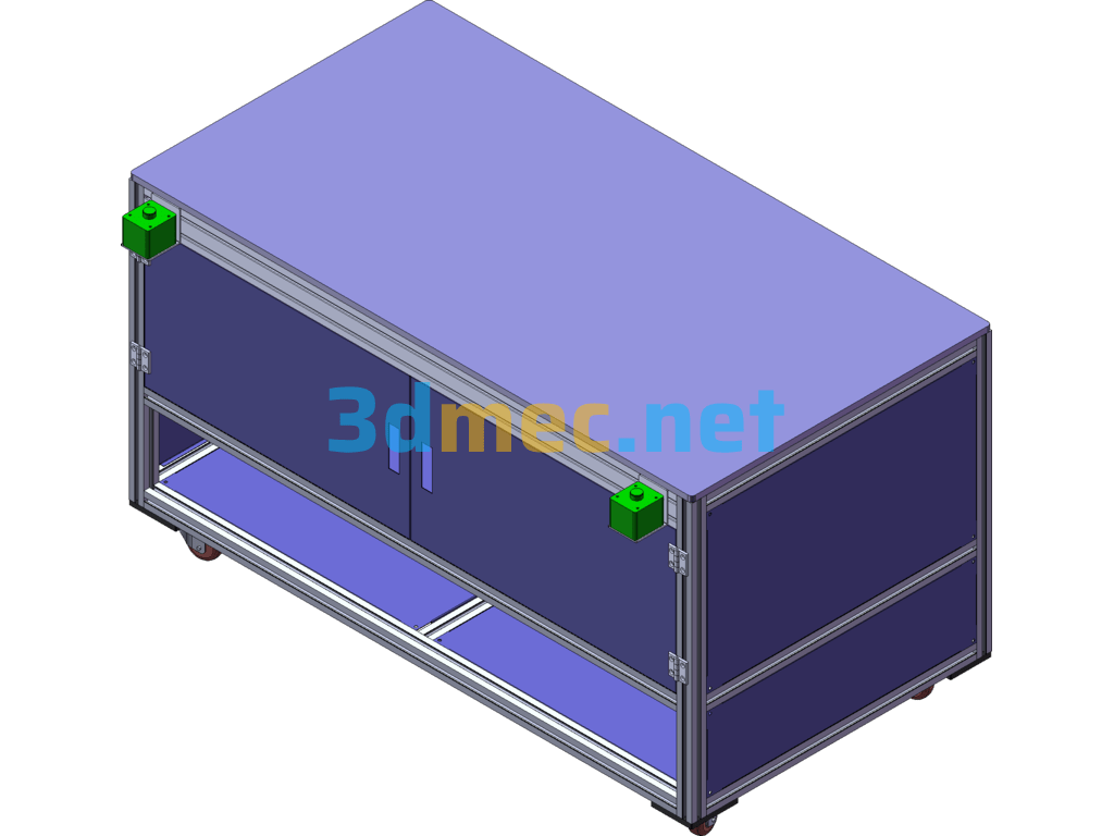 General Winding Machine Equipment - 3D Model SolidWorks Free Download