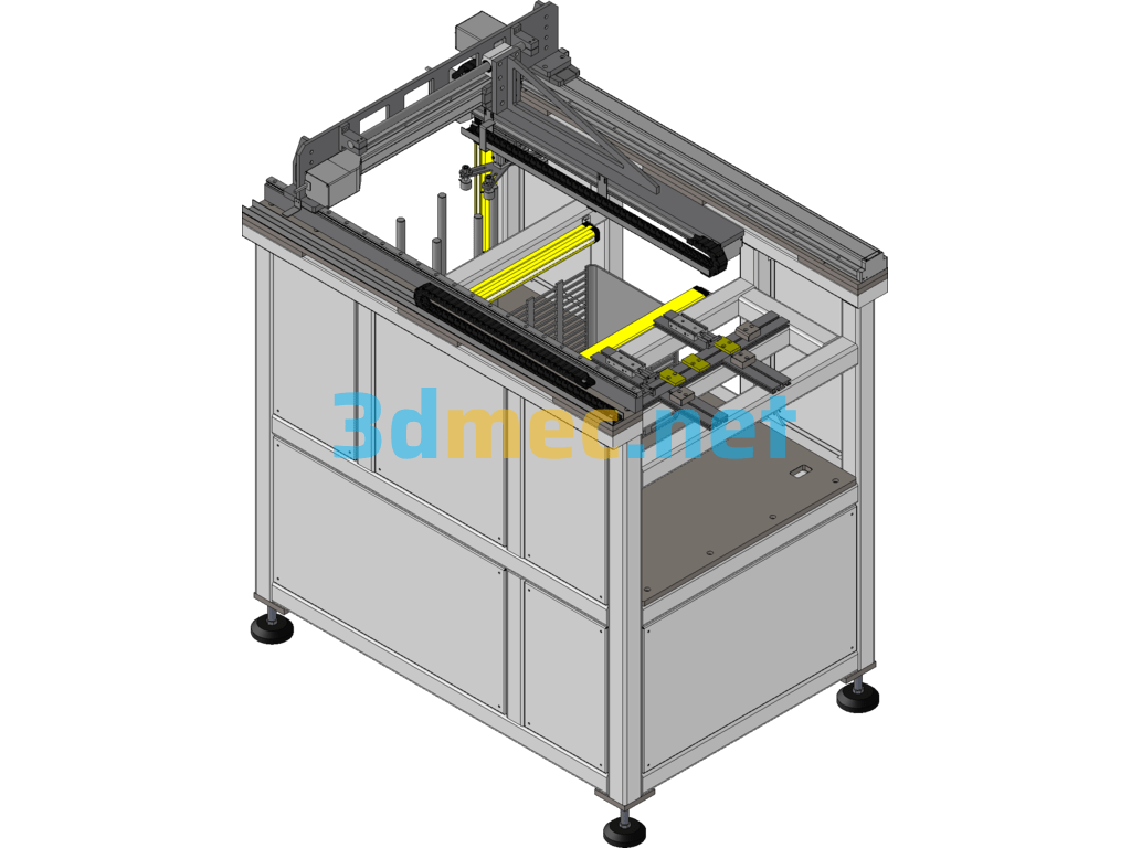 Cover Automation Equipment - 3D Model SolidWorks Free Download